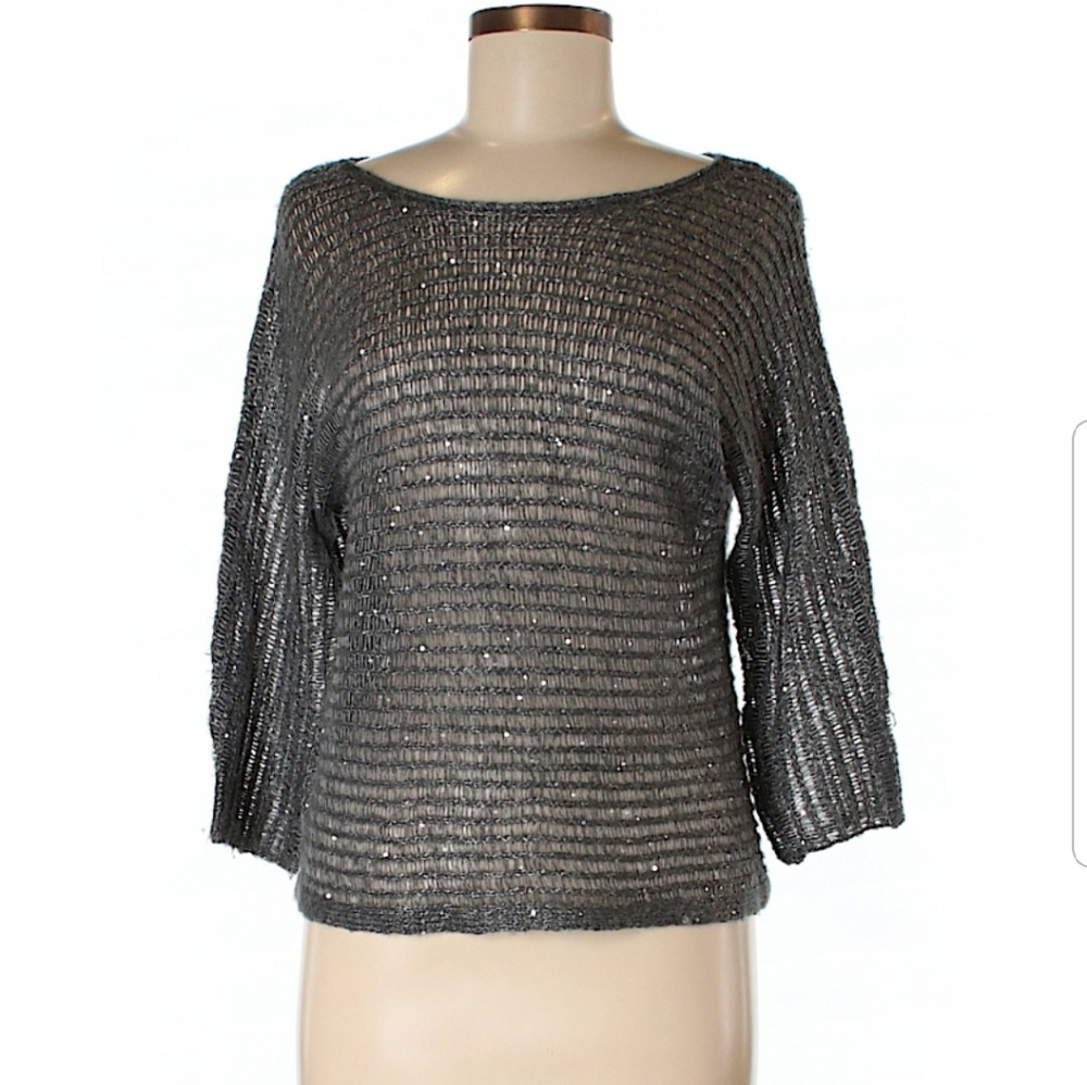 Ann Taylor Sparkle Sweater GUC Sz Small